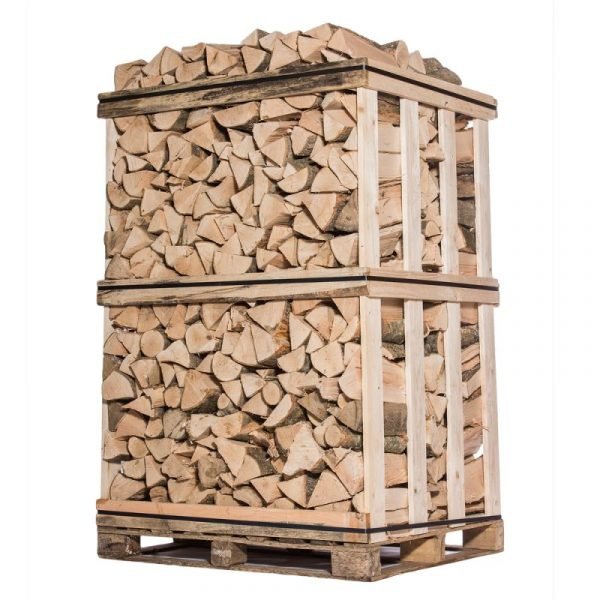 Brennholz – 50 cm – Mischung aus hartholz – Palette 2 m³ – 2,5 ster